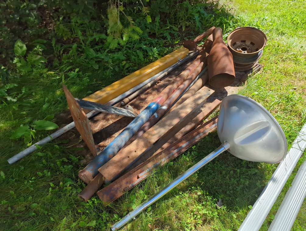 Scrap Metal Pile