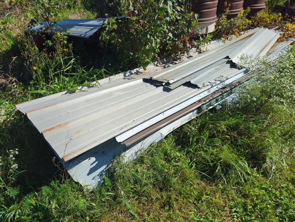 Sheet Metal Remnants Pile