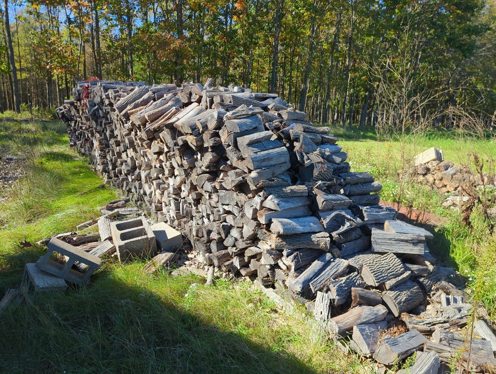 3 Stacks of Firewood