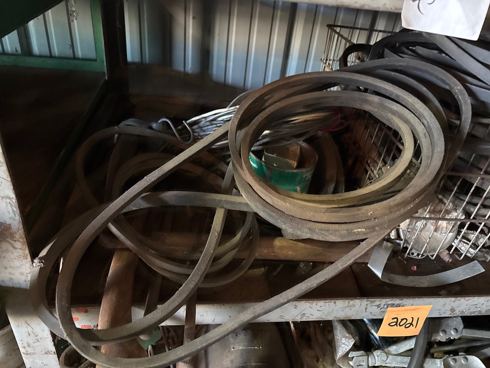 Assorted Belts; Pulley for Attachment