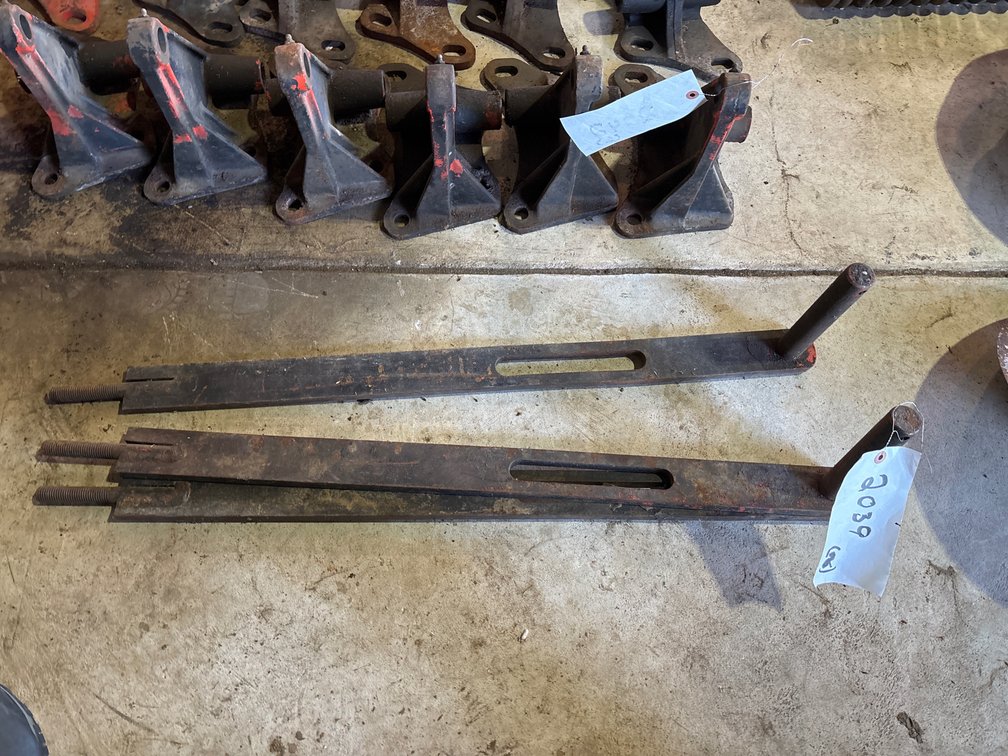 (2) Allis Chalmers Plow Spring Insert Bars