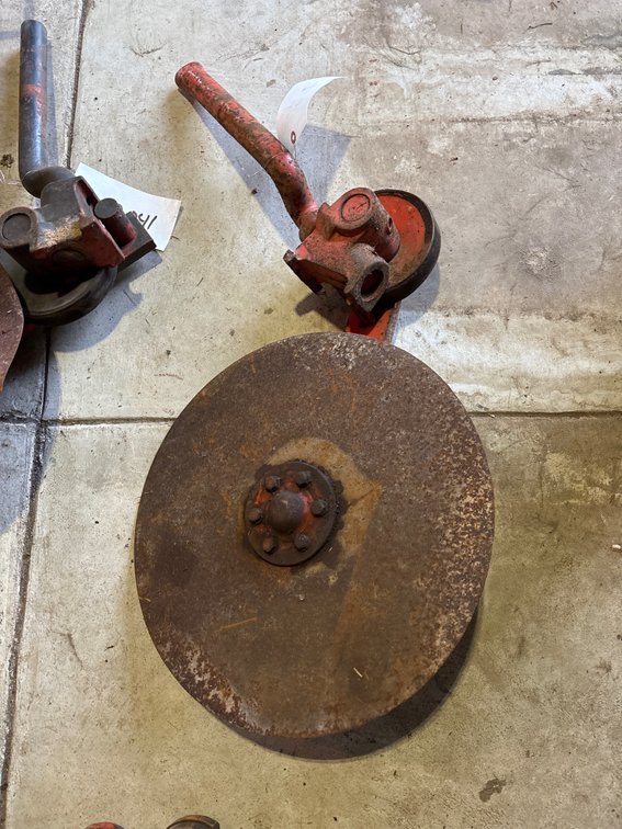 Allis Chalmers Plow Coulter Assembly