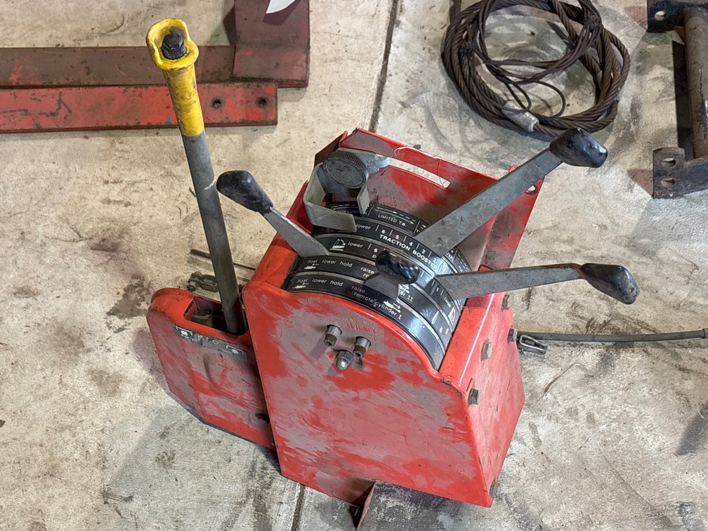 Allis Chalmers Right Hand HYD Control Lever Console