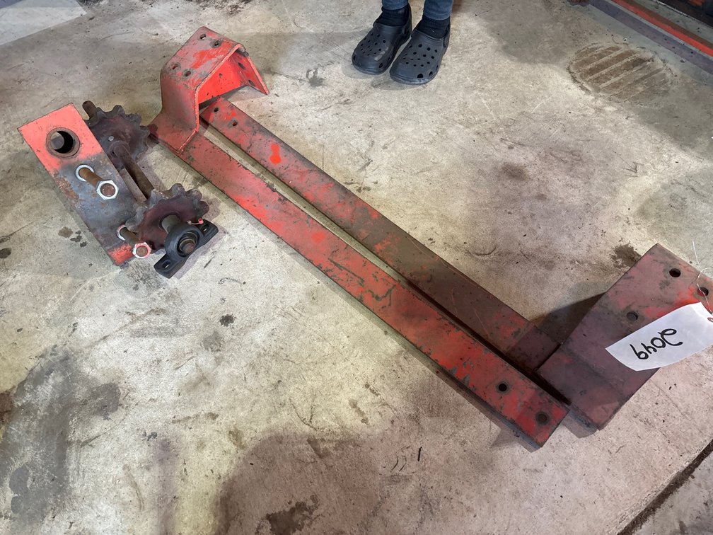 Shaft with Sprockets; Allis Chalmers Frame Pieces