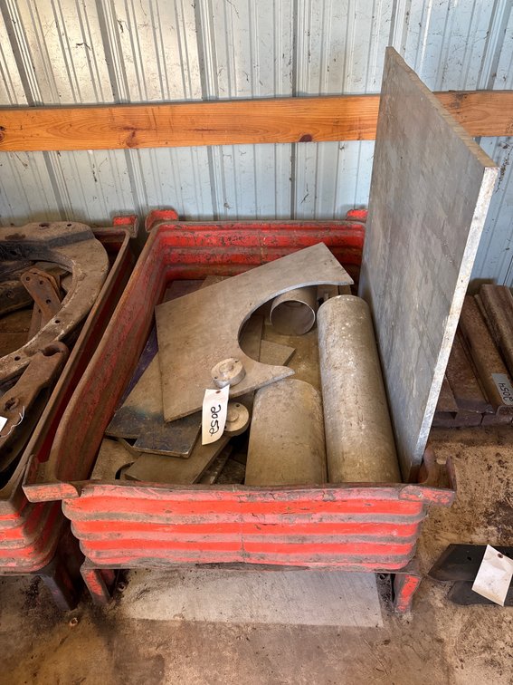 Bin Full of 3/4” & Smaller Aluminum Scrap