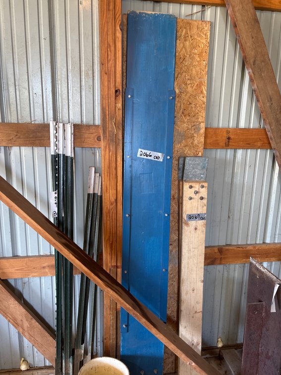 Pair Wood Ramps - Blue