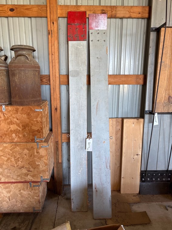 (2) 8ft Wood Ramps