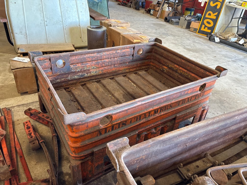 * Allis Chalmers Metal Bin
