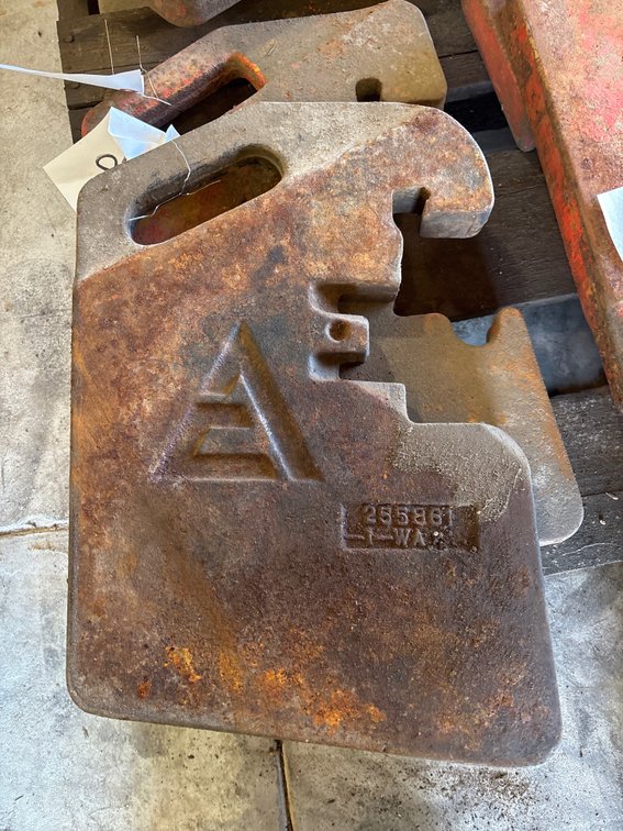 Allis Chalmers Suitcase Weight
