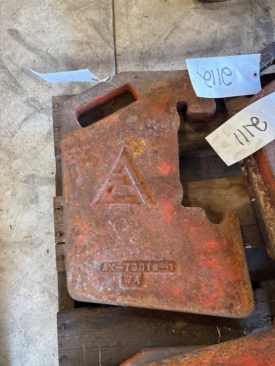Allis Chalmers Suitcase Weight