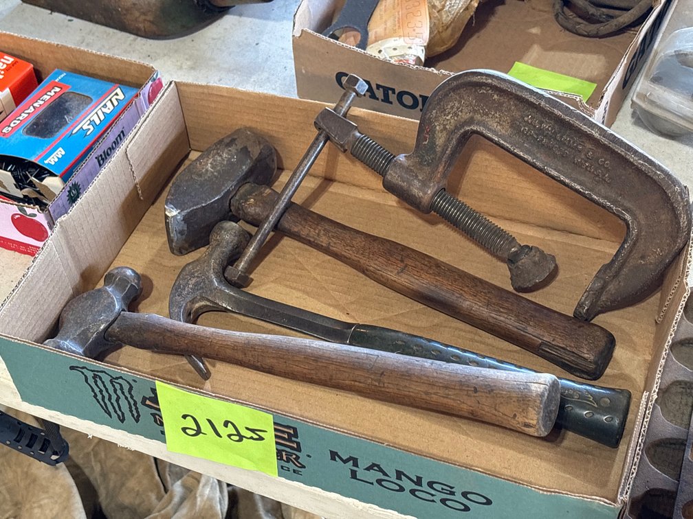 (3) Hammers & C Clamp