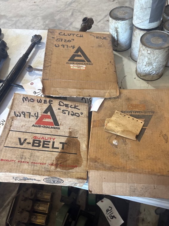 Allis Chalmers Parts boxes