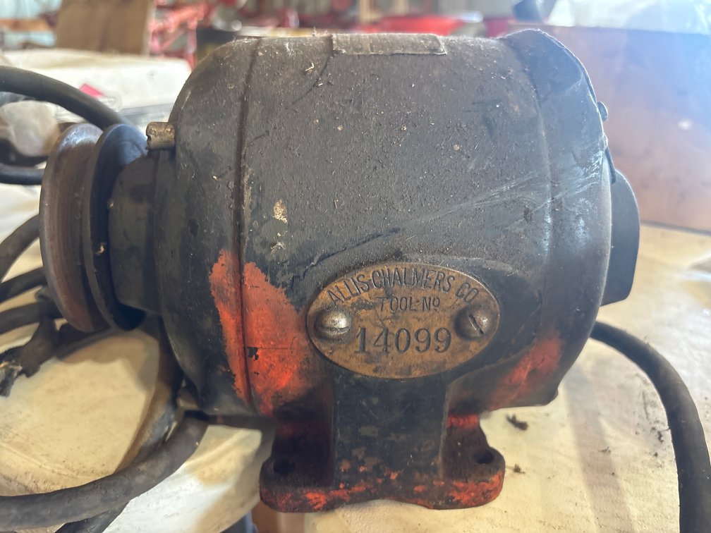 * 1/4 Vintage electric motor from Allis Chalmers