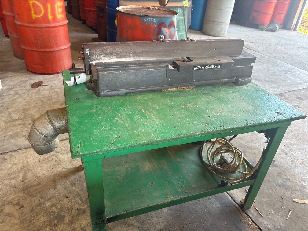 6 inch table top planer