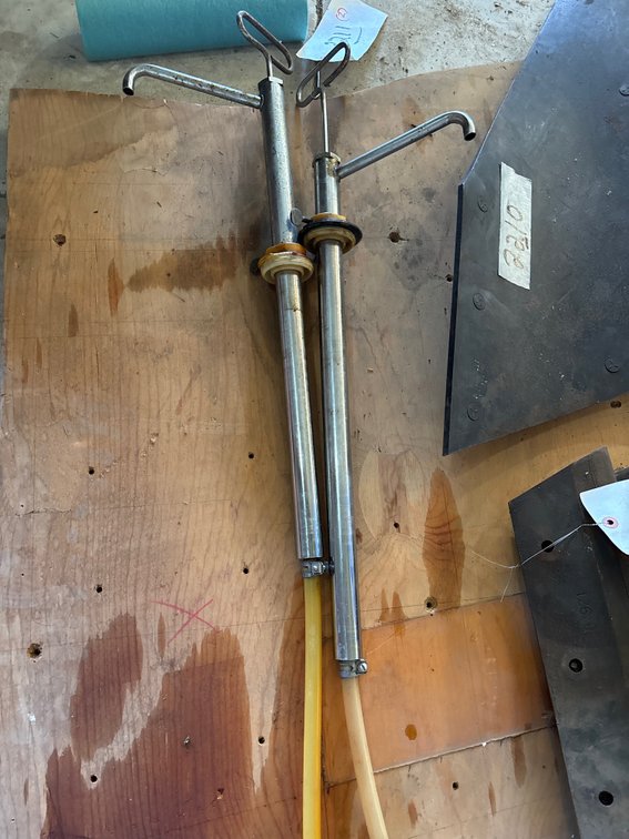 (2) Barrel Pumps