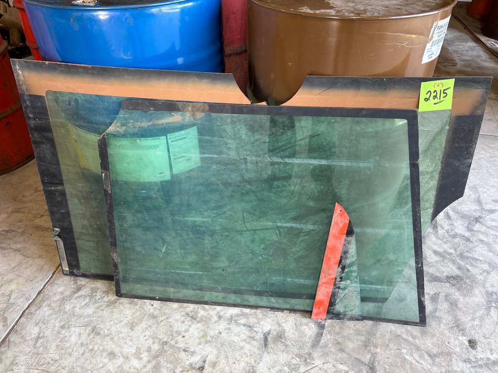 (2) Pieces of Allis Chalmers Plexiglass