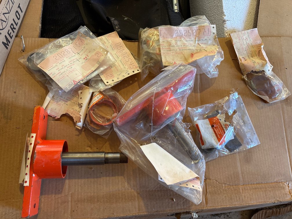Allis Chalmers Parts Box Lot