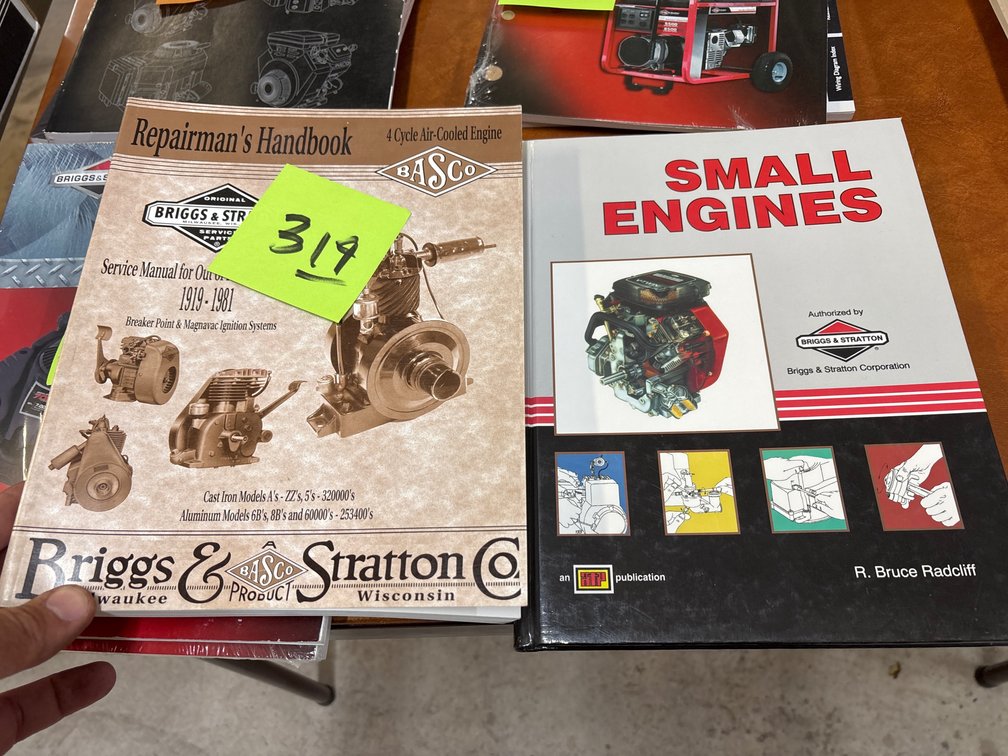 Briggs Repairman’s Handbook & Small Engines Hardcover