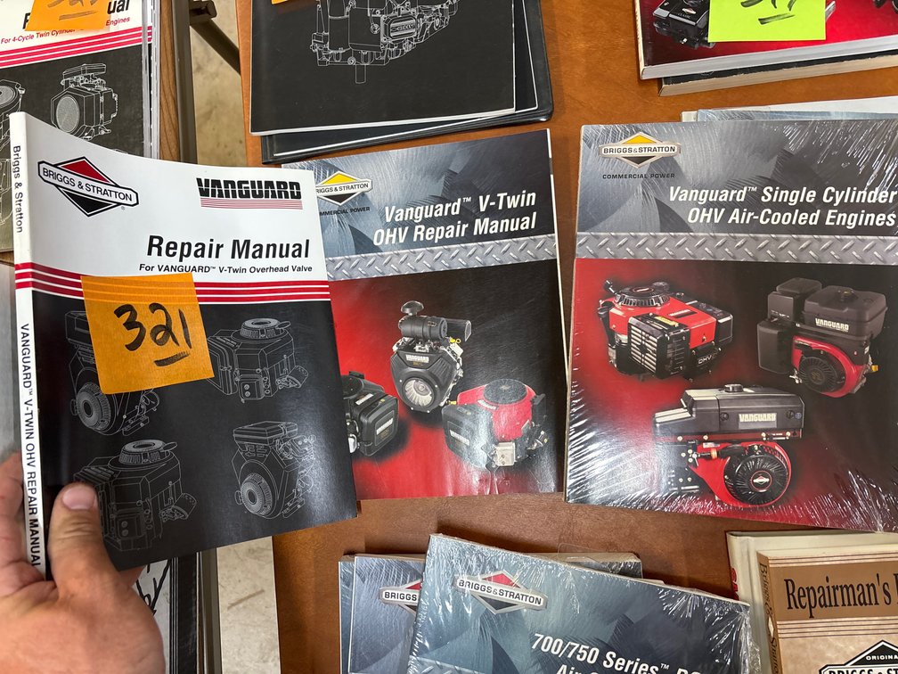 (3) Briggs Vanguard Manuals