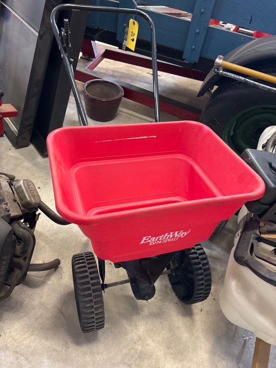 Earth Works Push Broadcast Spreader