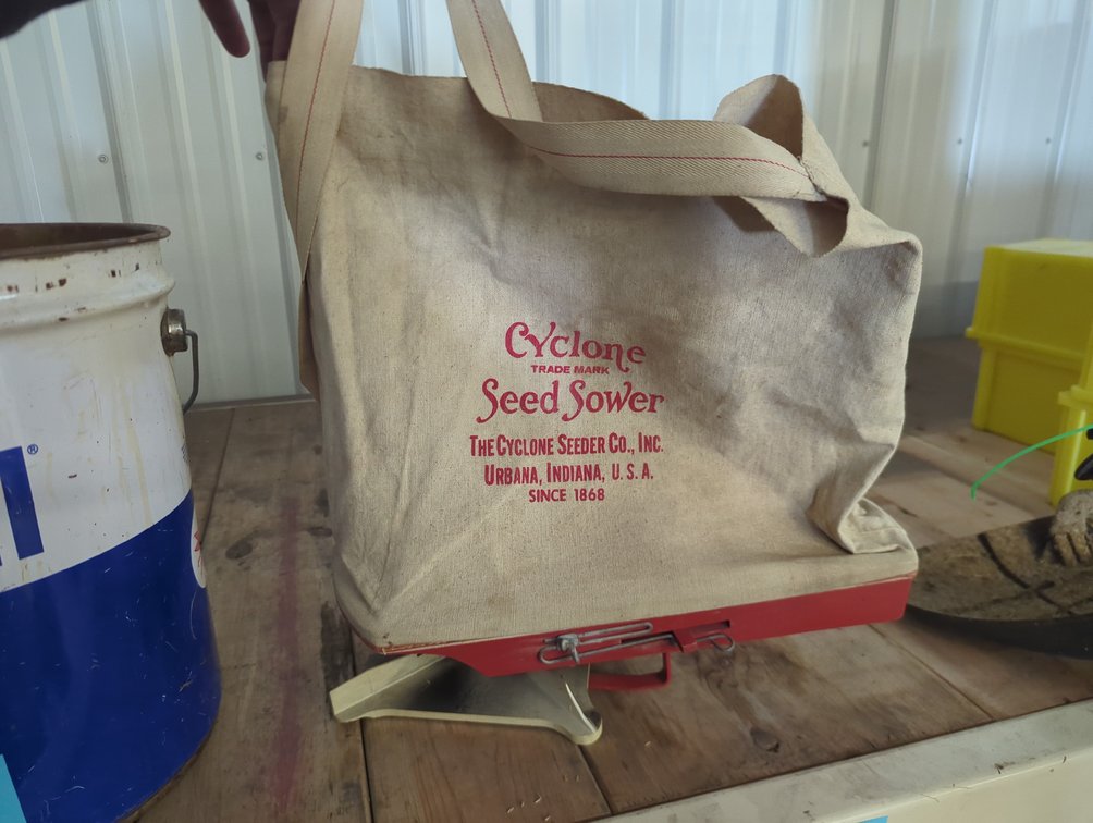 Cyclone Seed Sower