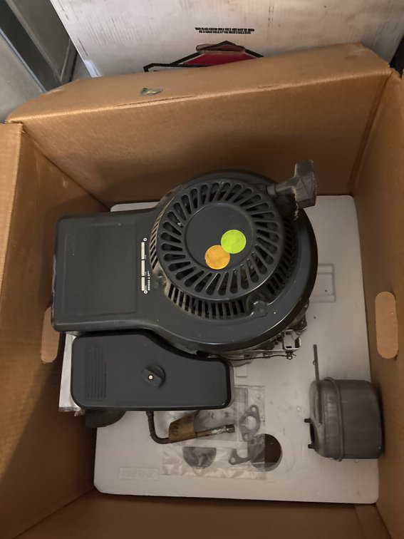 2000 Briggs and Stratton model 288707 vertical shaft engine