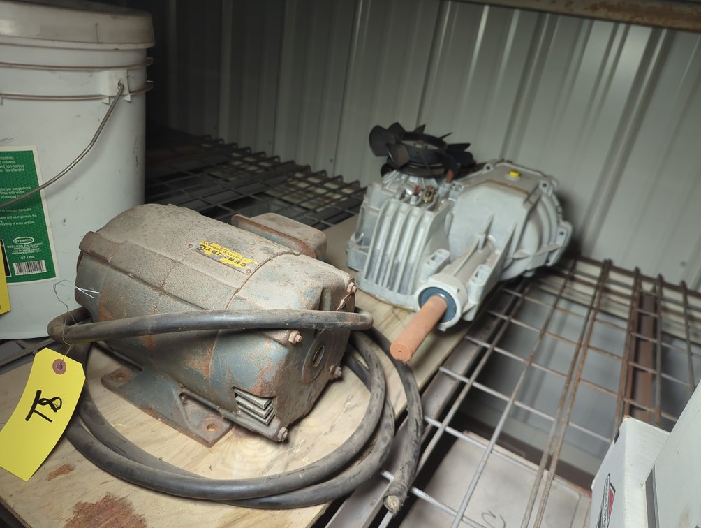Hydrostatic Transaxle; 1.5hp Century Motor