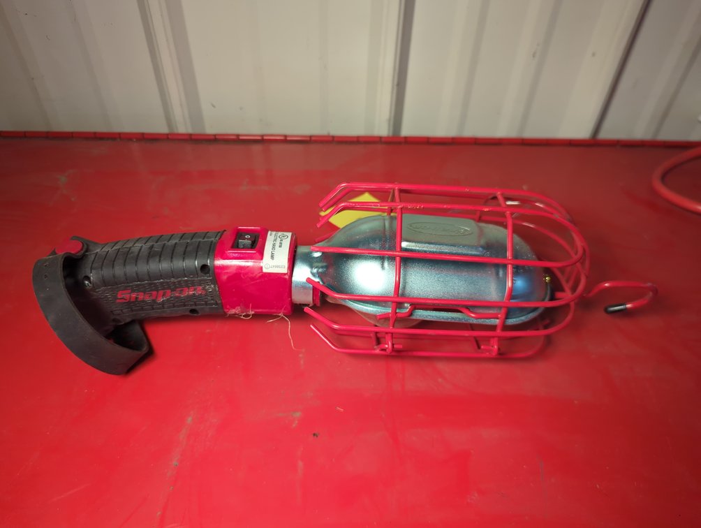 Snap On Portable Electric Hand Lamp