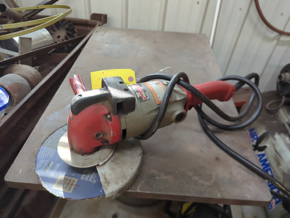 Milwaukee 9" Heavy Duty Sander/Grinder