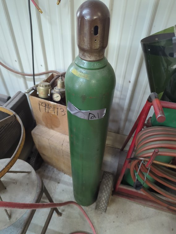 Tall Oxygen Tank