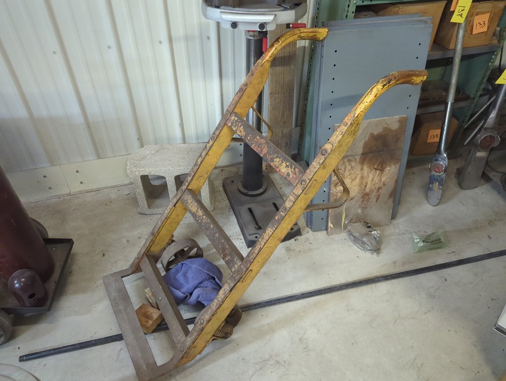 Vtg Industrial Hand Truck