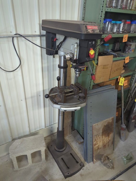 Craftsman Drill Press with Laser Trac
