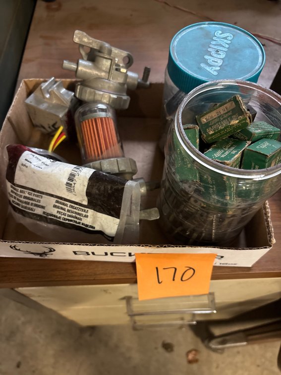Fuel filter, tool & die mixed lot