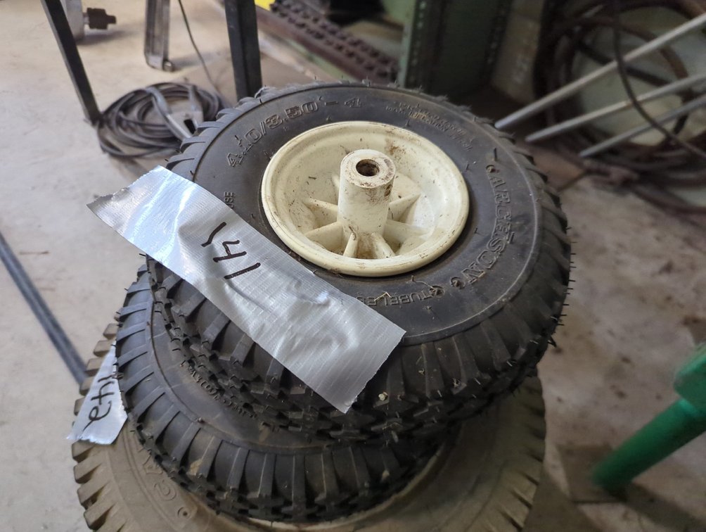 (2) 4" Wheels