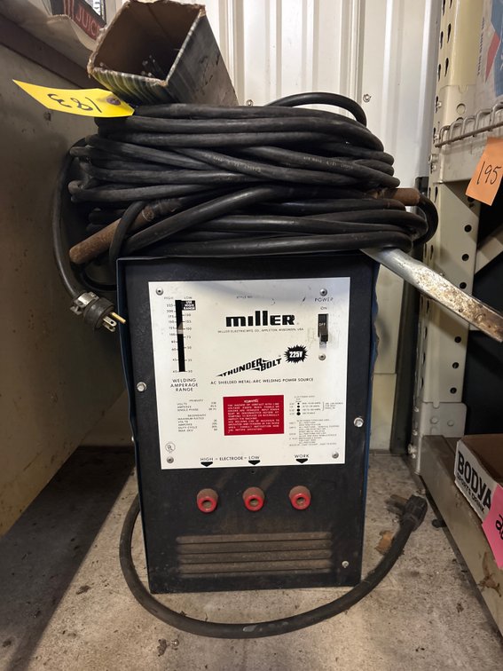 Miller 225V arc welder