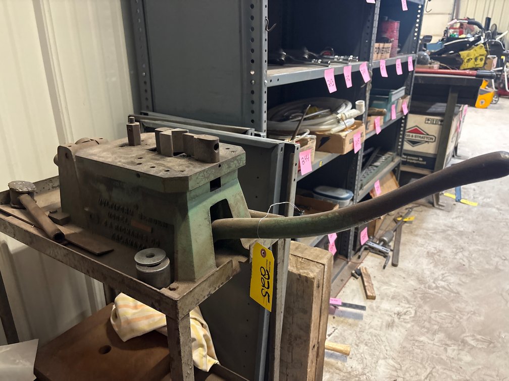 JA Richards Multiform Bender and stand