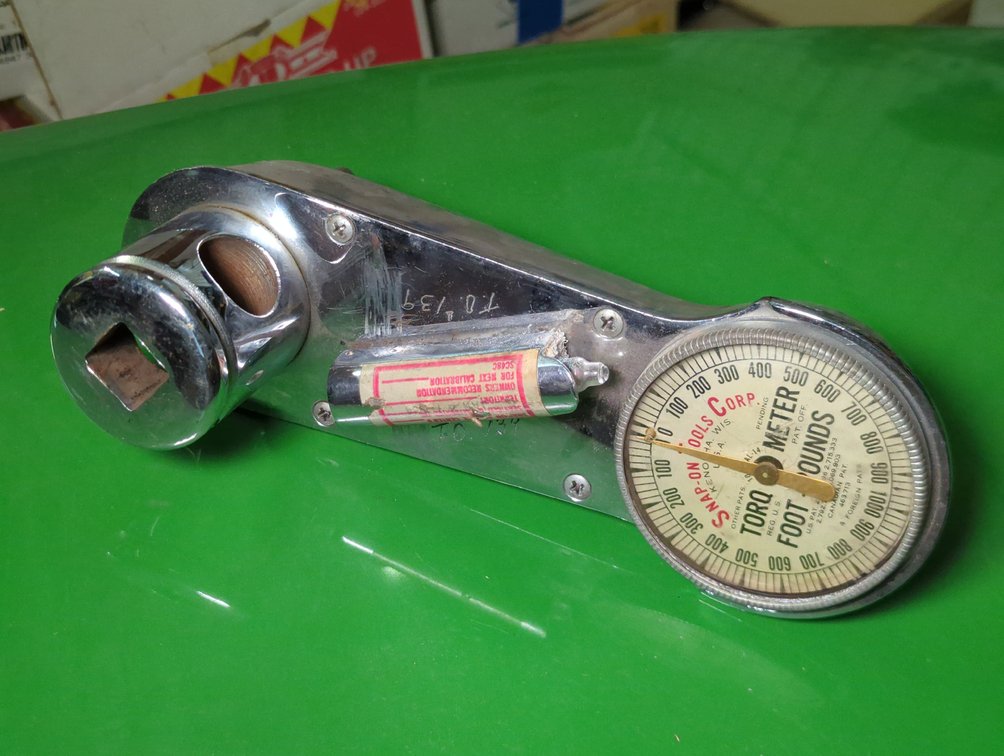 Snap On TQX 1003-A-TL Torqometer
