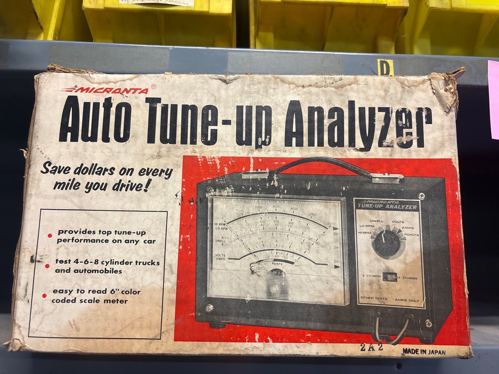 Vintage Micranta Tune Up Analyzer