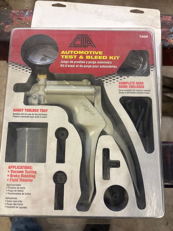 Automotive test and Bleed Kit