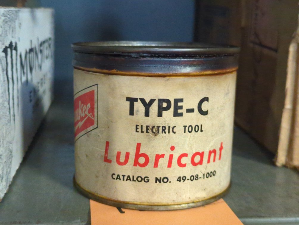 Milwaukee Type C Electric Tool Lubricant Can