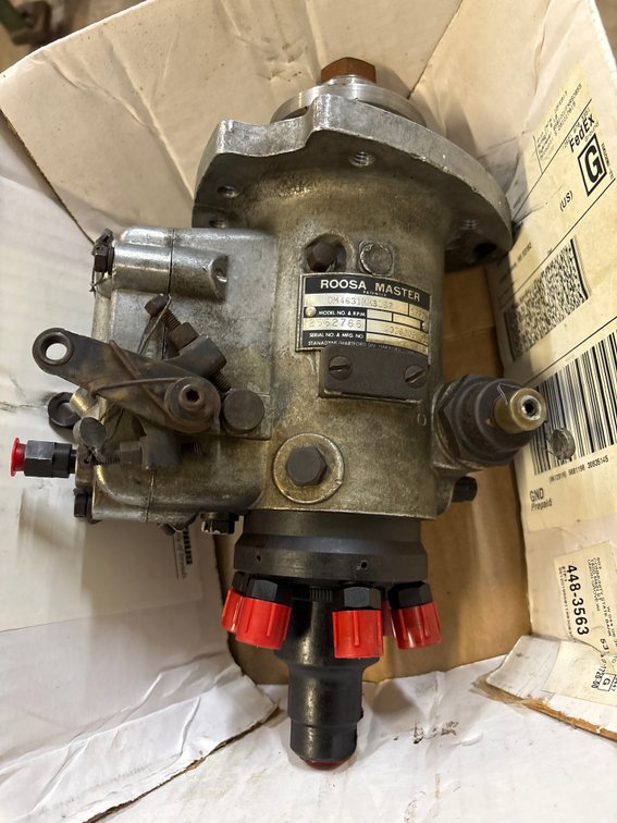 Roosa Master 6 Cylinder Diesel Pump