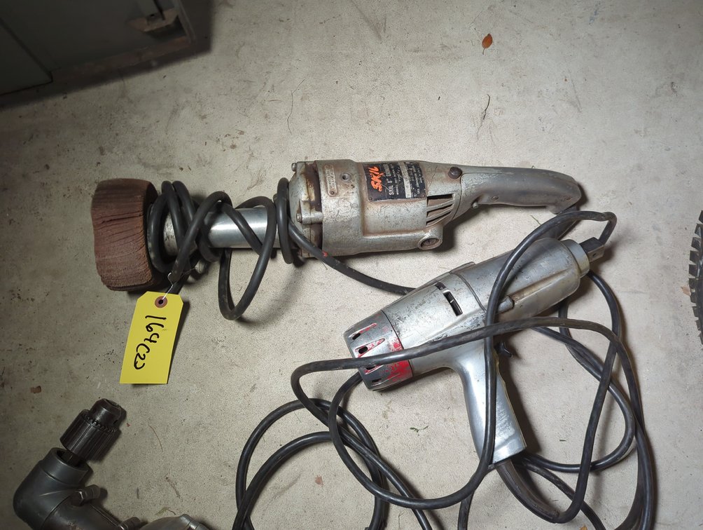 Skil 6" Grinder; Ingersoll Rand 3/4" Impact