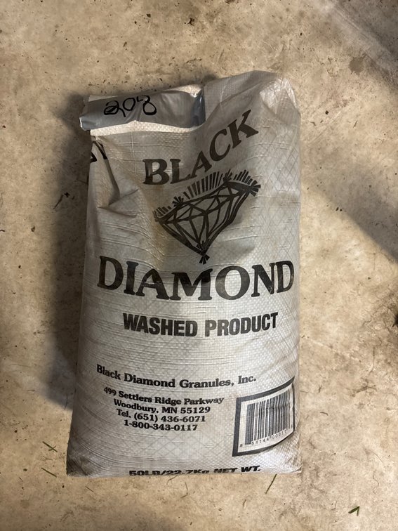 Black Diamond Washed Product 50 lbs