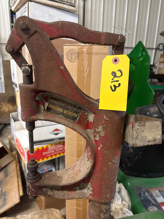 Chicago Brake Shoe Rivet Tool