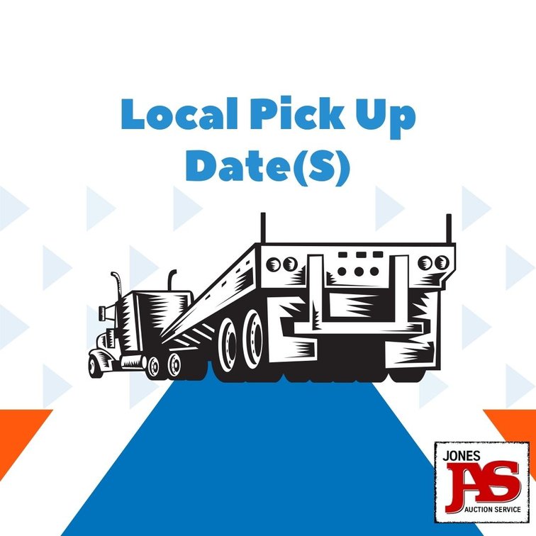 * Auction Pick Up Times + Location *