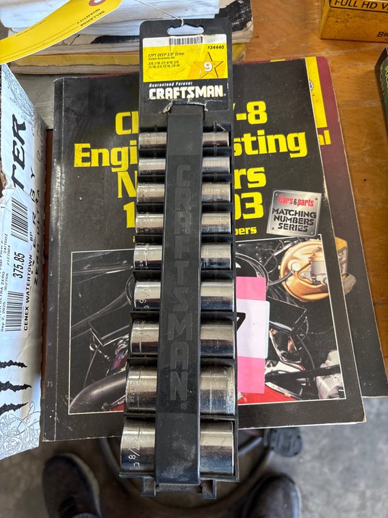 Craftsman 12 point deep 3/8 drive SAE