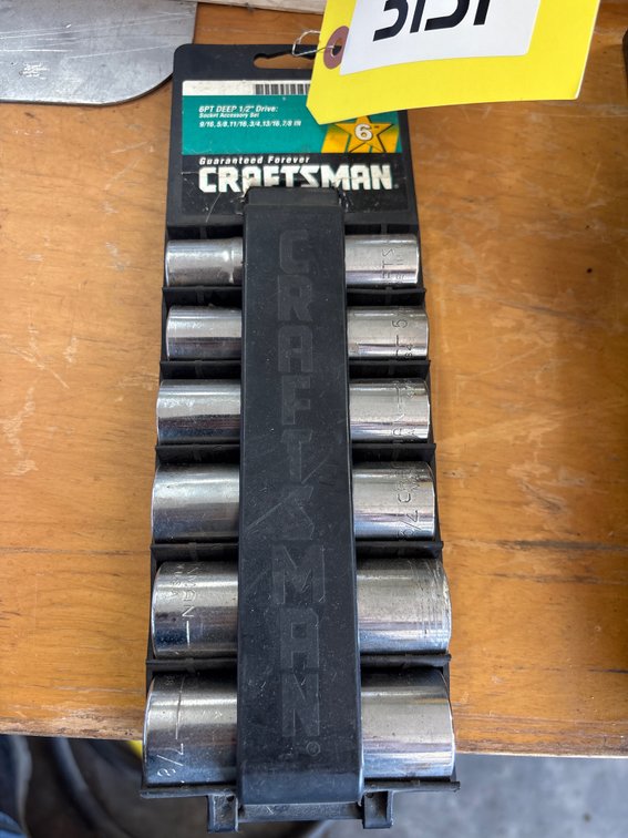 Craftsman 6 pt deep 1/2 drive SAE