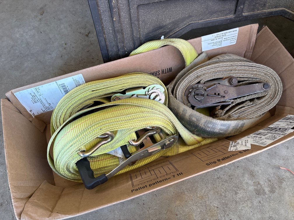 (3) 2” Ratchet Straps