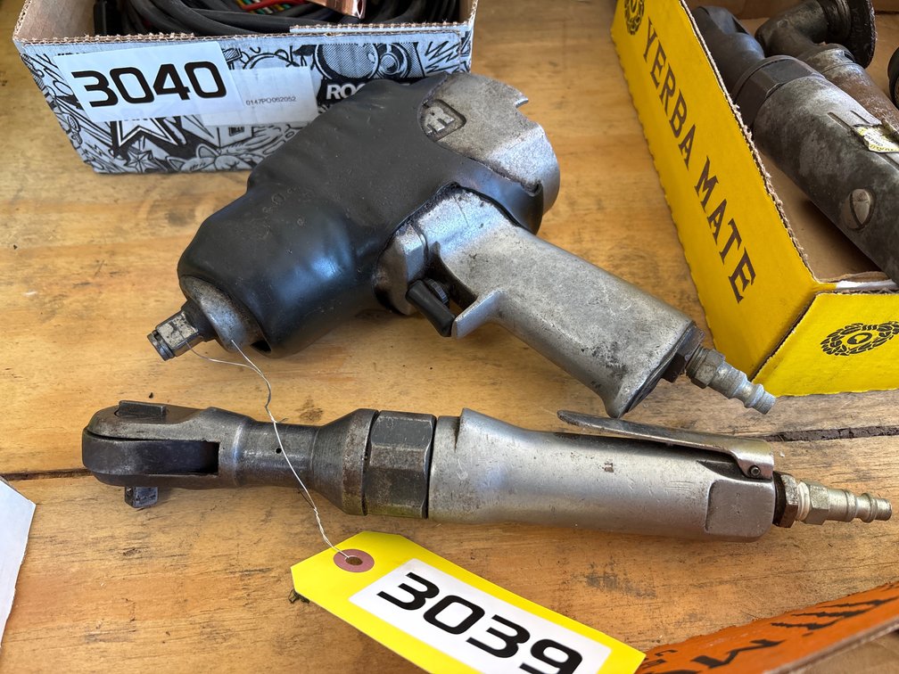 3/8 Air Ratchet; 1/2 Impact Wrench