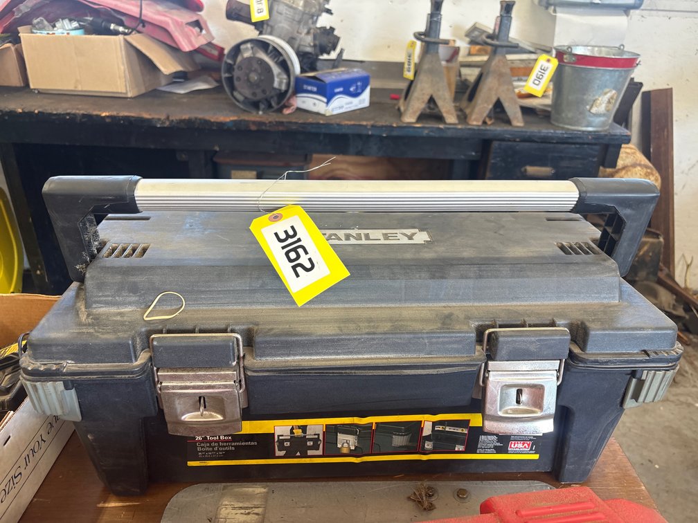 9 inch Milwaukee Sander, Stanley Toolbox